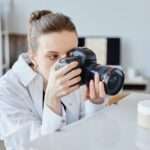 Woman Doing Product Photography